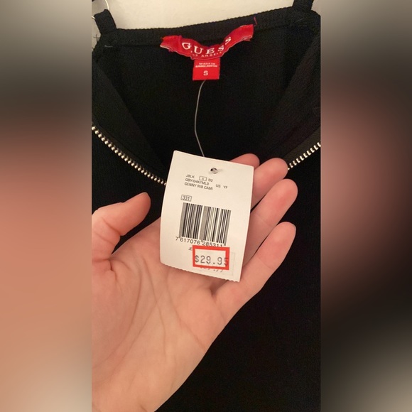 Brand new black Guess tank top - Picture 3 of 4